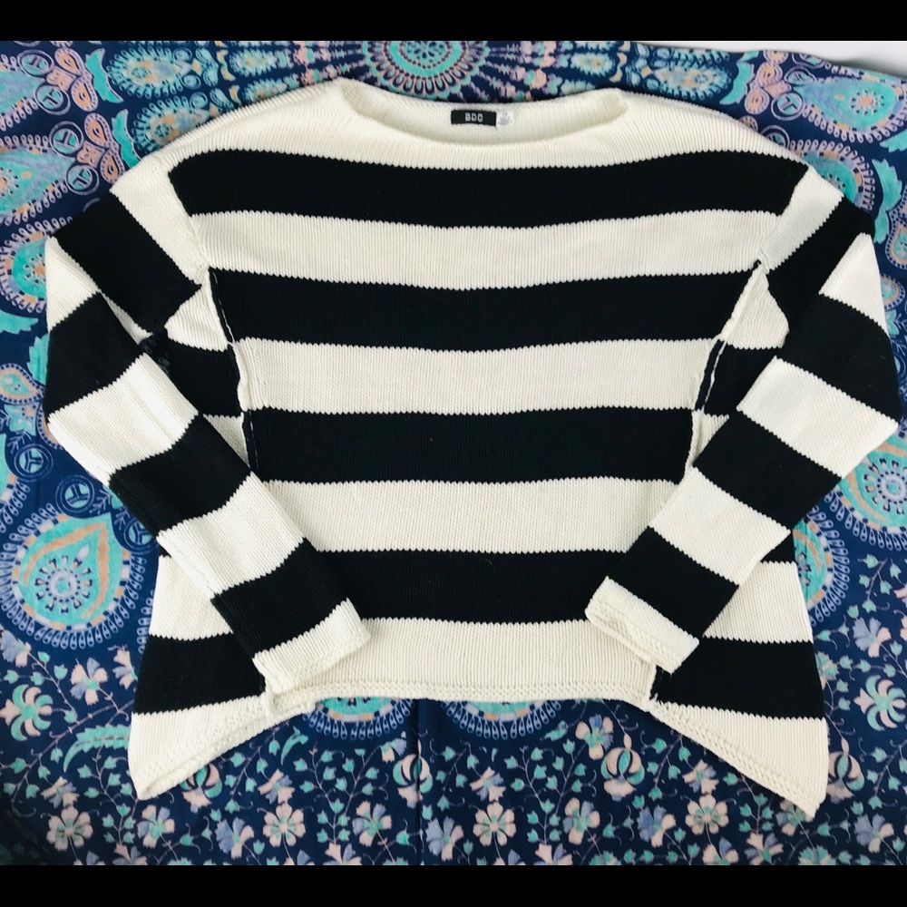 URBAN OUTFITTERS BDG Striped Cotton Sweater Sz XS
